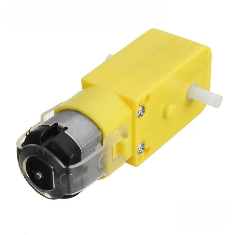 2PCS DC 3V-6V Geared Motor Dual Shaft 1:120 0.85KG