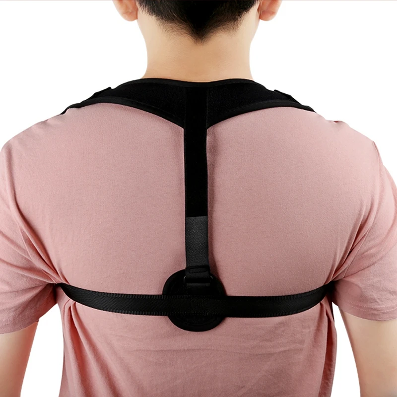 Posture Corrector for Women and Men Breathable Back Brace Posture Corrector Adjustable Upper Back Posture Belt Back Pain Relief