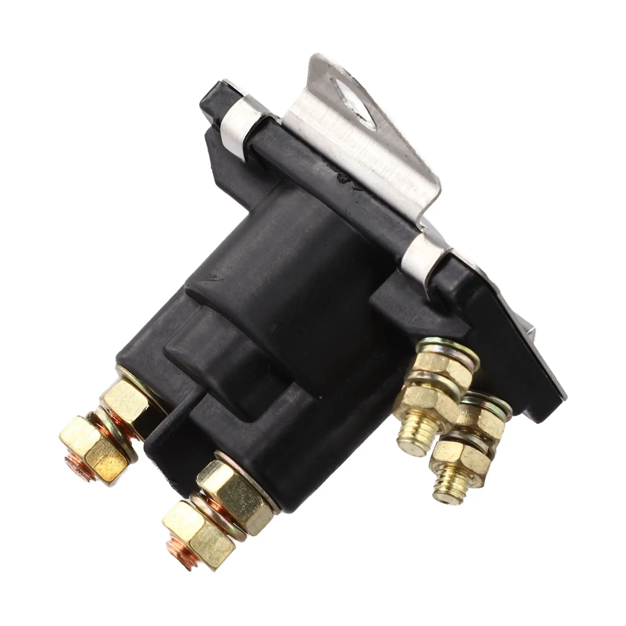 

Boating Replacement Part Marine Starter Solenoid 12V Power Supply Direct Replacement Compatibility Easy Installation