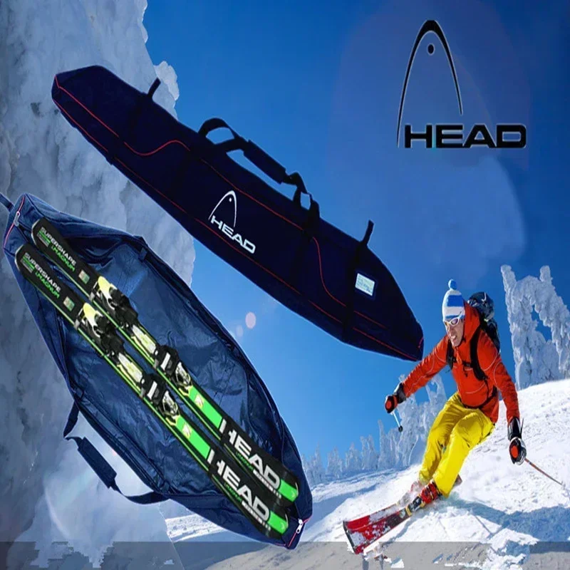 1PC New HEAD Ski Pole Pack Waterproof Winter Snow Boots Portable Carry Shoulder Hand Bag for Double Skiing Snowboard Case Cover