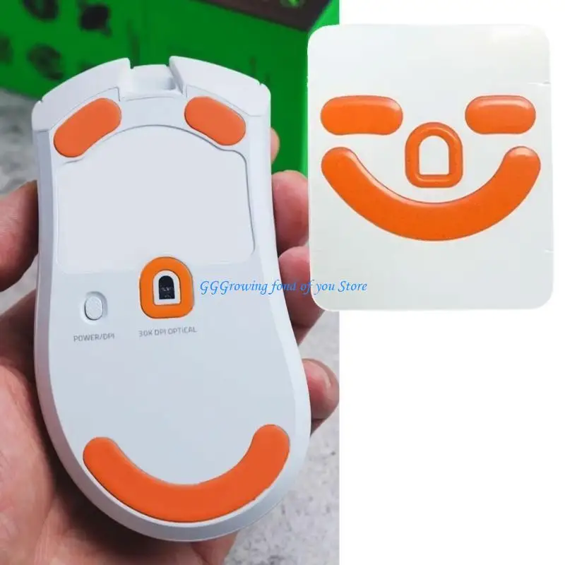 

H9EB 1Set Esportstiger Mouse Skates Mouse Feet for DeathAdder V3Pro Mouse Glides Pad
