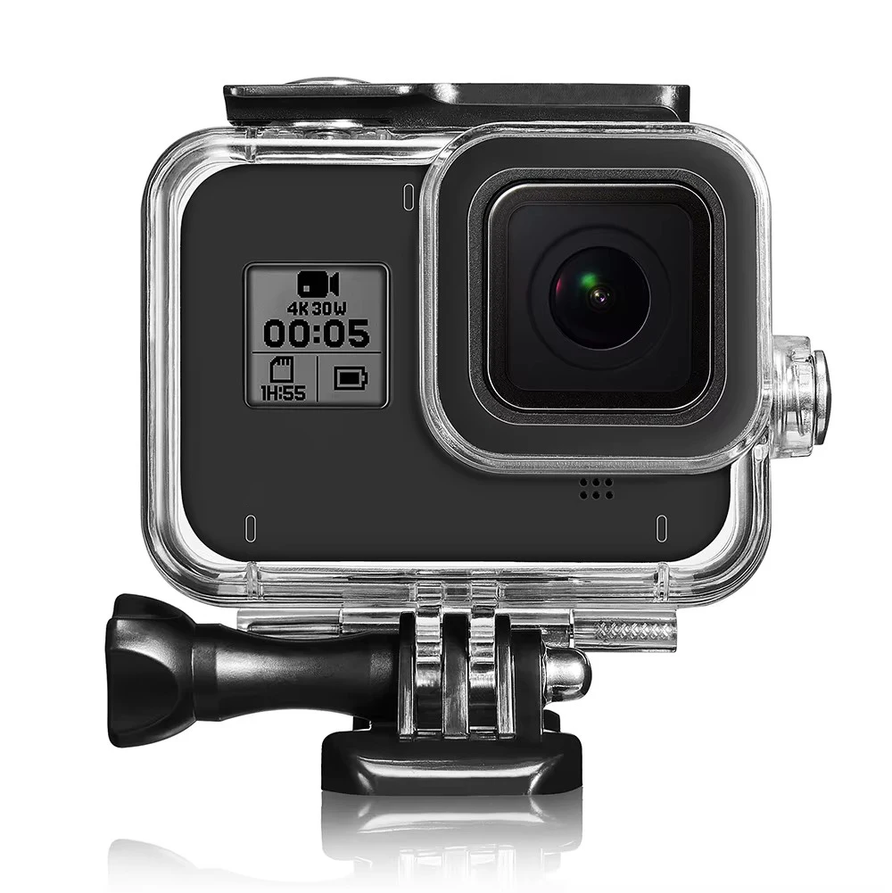 For Gopro 8 Waterproof Housing Case Diving 60M Cover Protective Shell Underwater Box For Go pro Hero 8 Black Camera Accessories