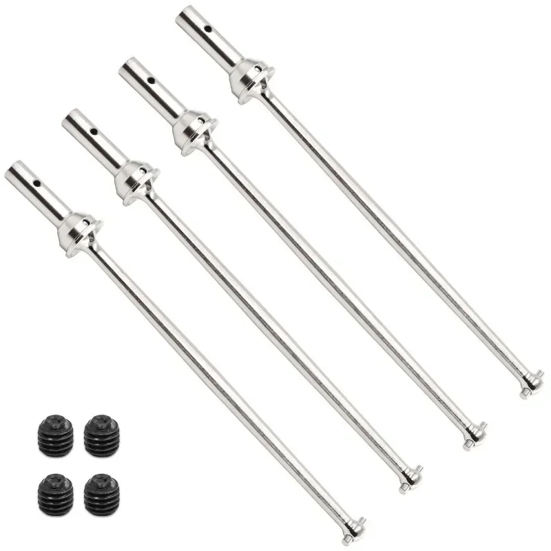 1 Zestaw Stalowych Metalowych Przednich i Tylnych Wałów Napędowych CVD do ARRMA 1/7 FIRETEAM TALION RC Samochód Części Zamienne Akcesoria Tuningowe