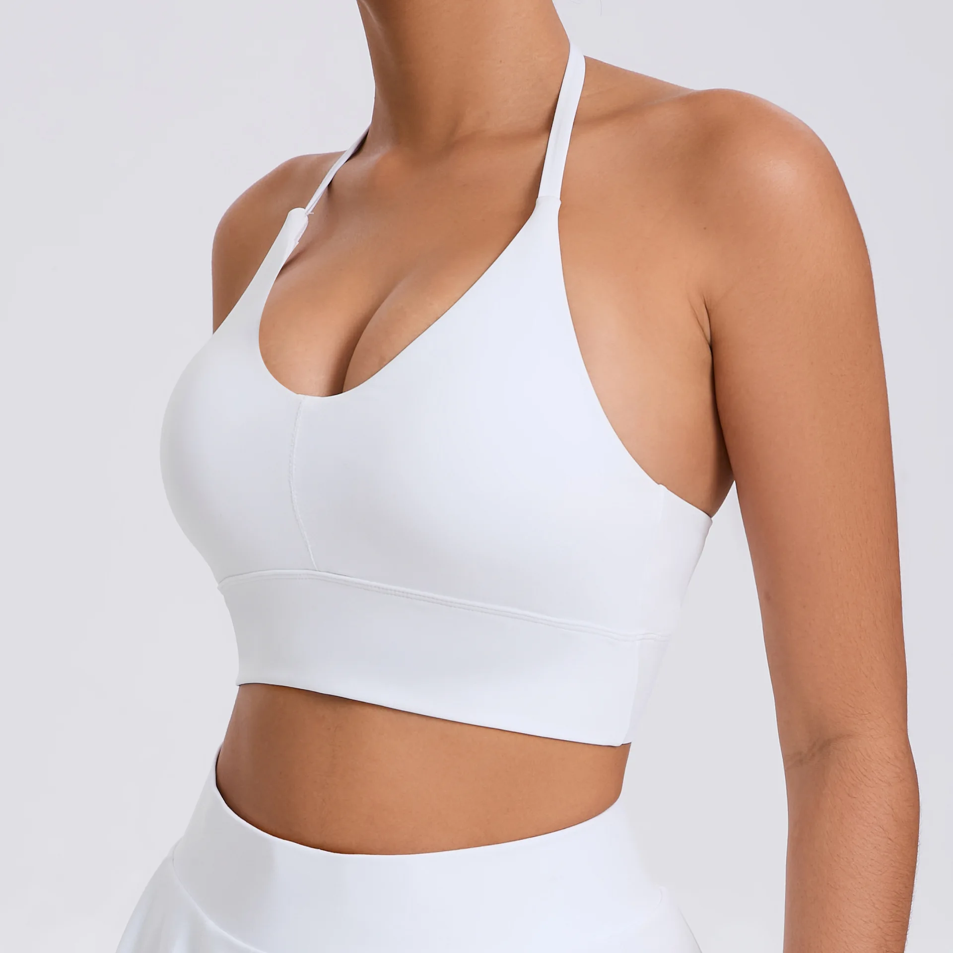 

Adjustable Strap Yoga Sports Shockproof Pilates Running Outdoor Fitness Bra