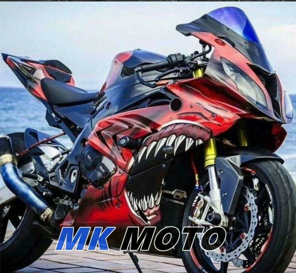 

Motorcycle Fairings Kit Fit For S1000rr 2015 2016 Bodywork Set Shark Attack High Quality ABS Injection NEW