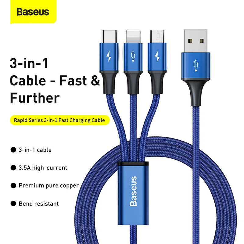 Baseus 3 In 1 Usb T…
