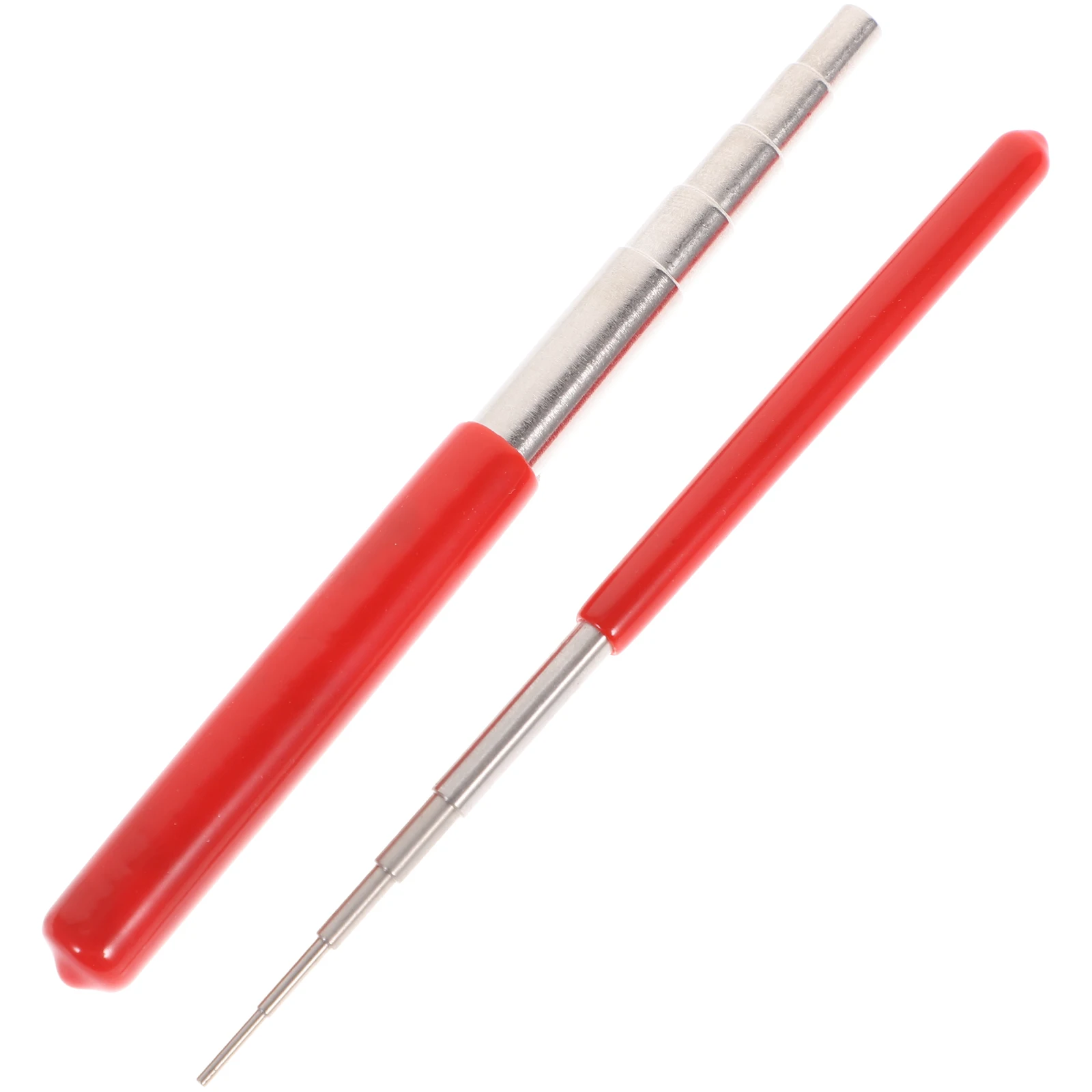 

2pcs Wire Twisting Tool Steel Wrapping Rod Jewelry Making Tools Wire Loop Stick Mandrels for Crafting Durable Portable Beading