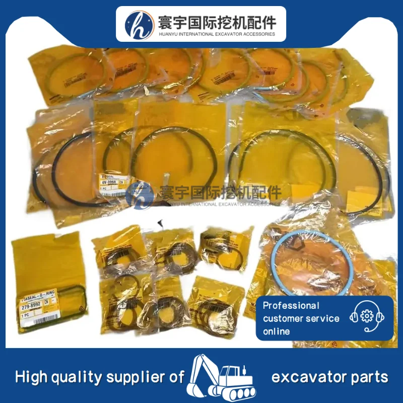 

3512B 3512C 3516B 3516C Уплотнительное кольцо, совместимое с набором генераторов Caterpillar, детали машин для морского двигателя-1 шт.