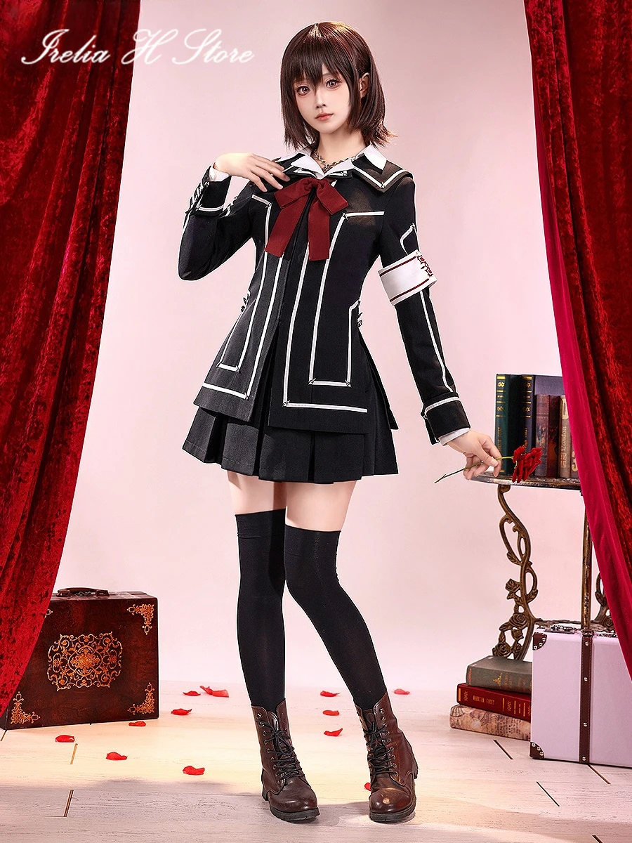 

Pre sale Irelia H Store Vampire Knight Kuran Yuki Cosplay Costume Anime School Uniform JK Dress Halloween Costume