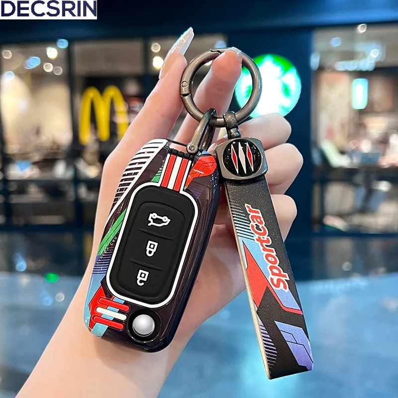 

3 Buttons Car Flip Key Case Cover For Renault Kadjar Captur Megane Sandero Stepway Logan Clio 5 2022 Arkana 2020 2021 Kwid 2023