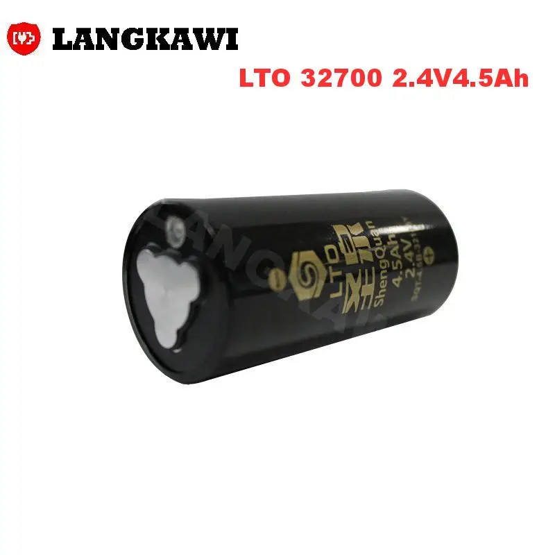 LTO 2.4V 4.5AH 32700 Discharge High Safety Lithium Titanate Battery Shengquan for 12V battery scib bank pack scooter golfcar