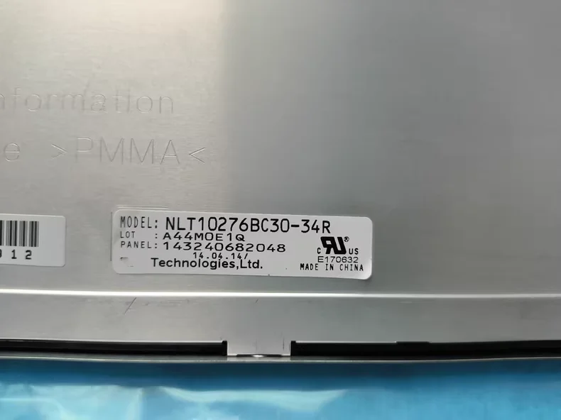 Painel de exibição de tela LCD de 15 polegadas NL10276BC30-34R, teste de estoque mostra normal