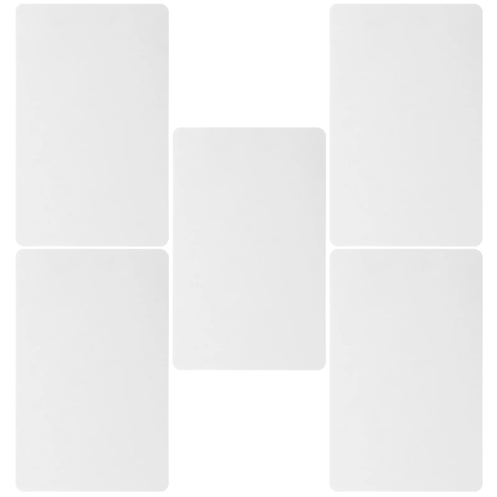 5pcs Cleaning Card For Pos Terminal Atm Machine Cleaner Reusable Credit Card Reader Cleaning Supply Sturdy Pvc Multifunctional