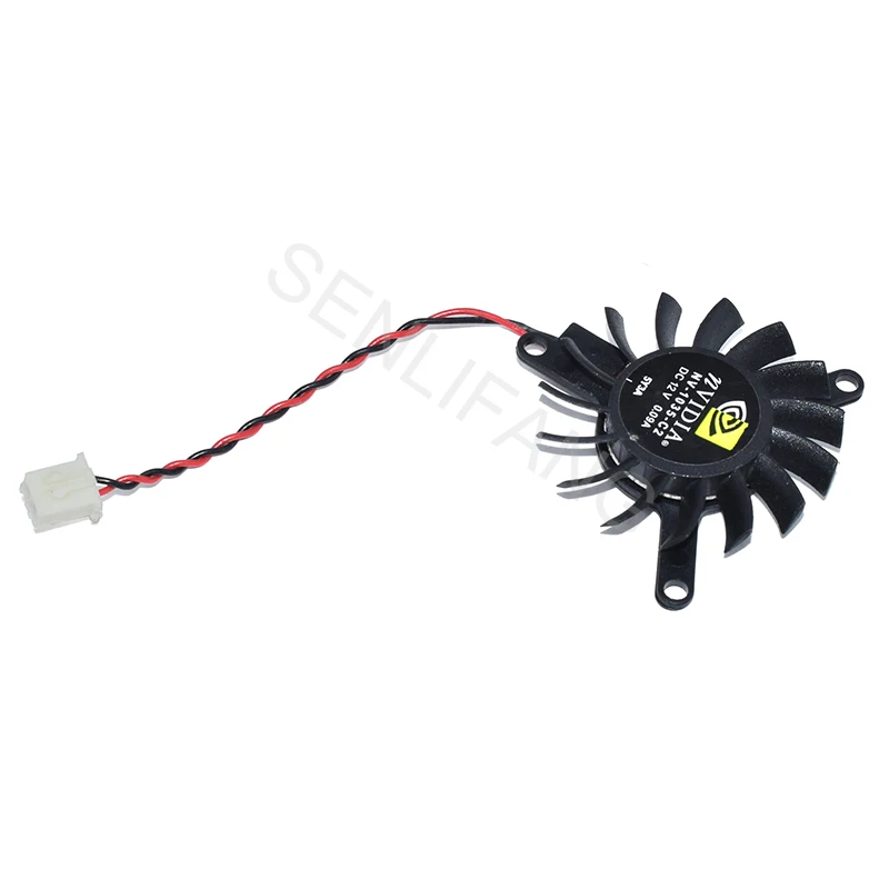New For ADDA  AB6812MX-GC0 DC12V 0.09A Two Wires Graphics Card Cooling Fan second-hand