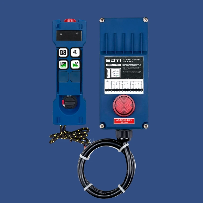 Imagem -05 - Goti Gt-rd04 Controle Remoto Guindaste Industrial Semelhante Uting Telecontrol F14d sem Fio Velocidade Dupla para Talha