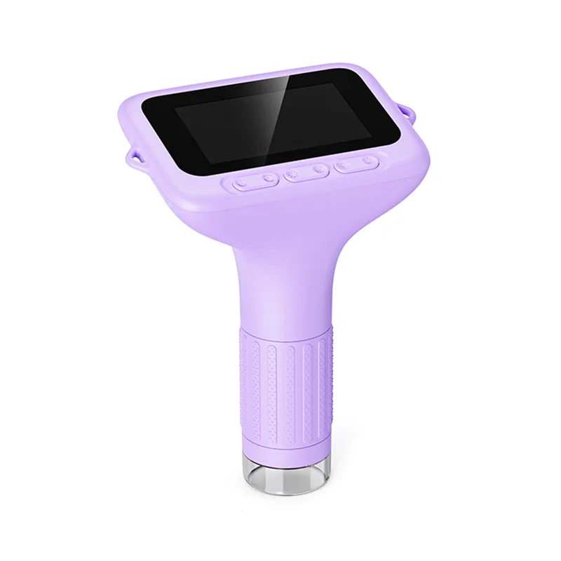 AAAEL-Kids Microscope 1080P 2MP 3 Inch HD IPS Screen 178° Wide Gamut 1000X Zoom1000mah Battery For Exploration Learning