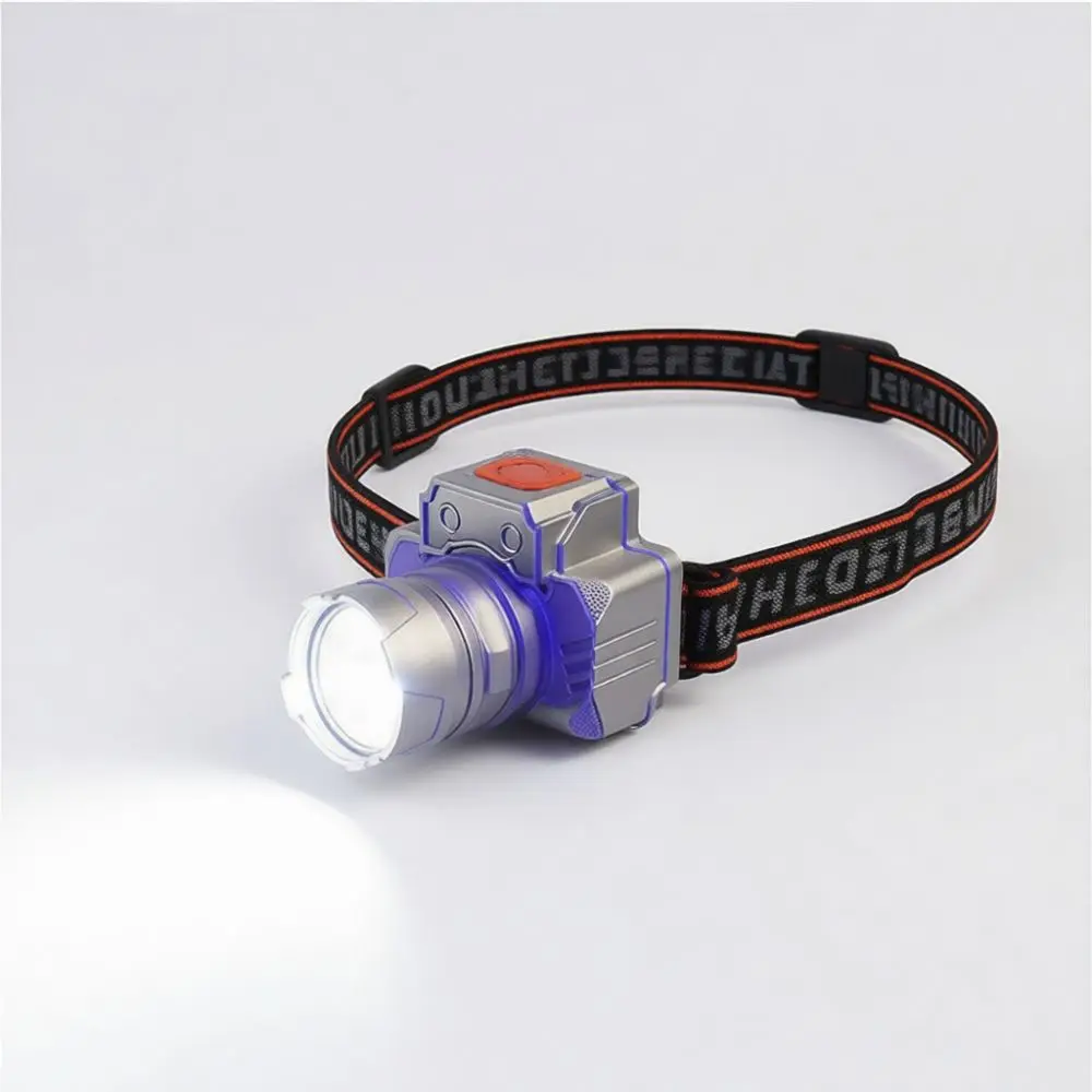 Lightweight LED Head Light Rechargeable Torch For Outdoor Activities Camping Hiking Fishing Night Walking Safety Gear