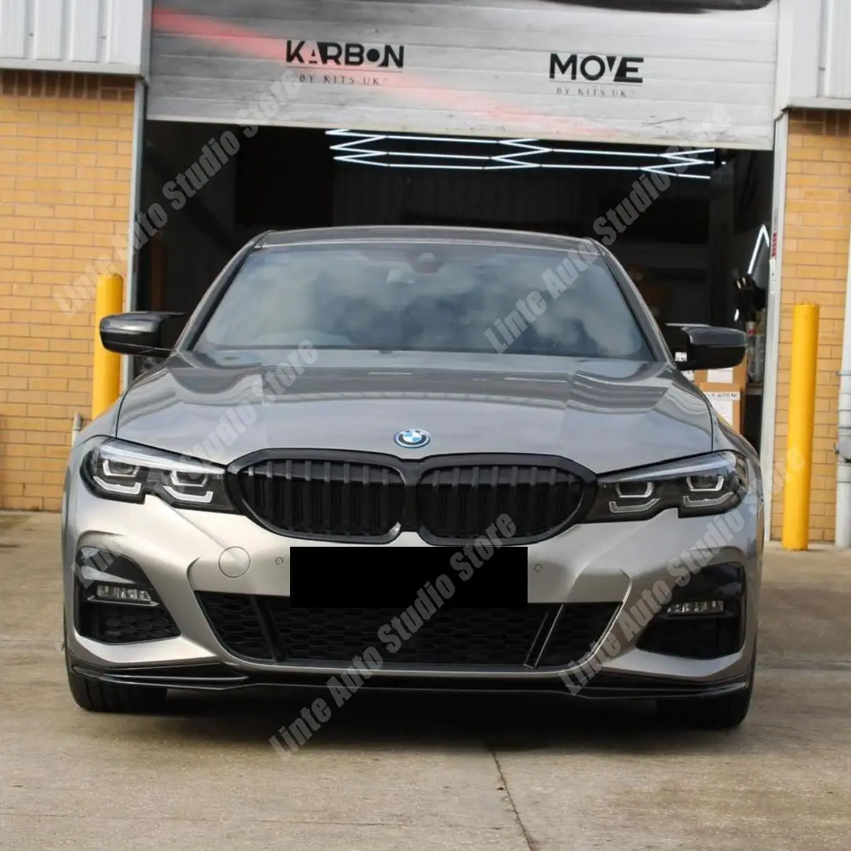

Для BMW 3 серии G20, седан G21 Touring Pre-LCI 2019-2022 M, стиль выступлений, передний бампер, спойлер, сплиттер, комплекты кузова, тюнинг