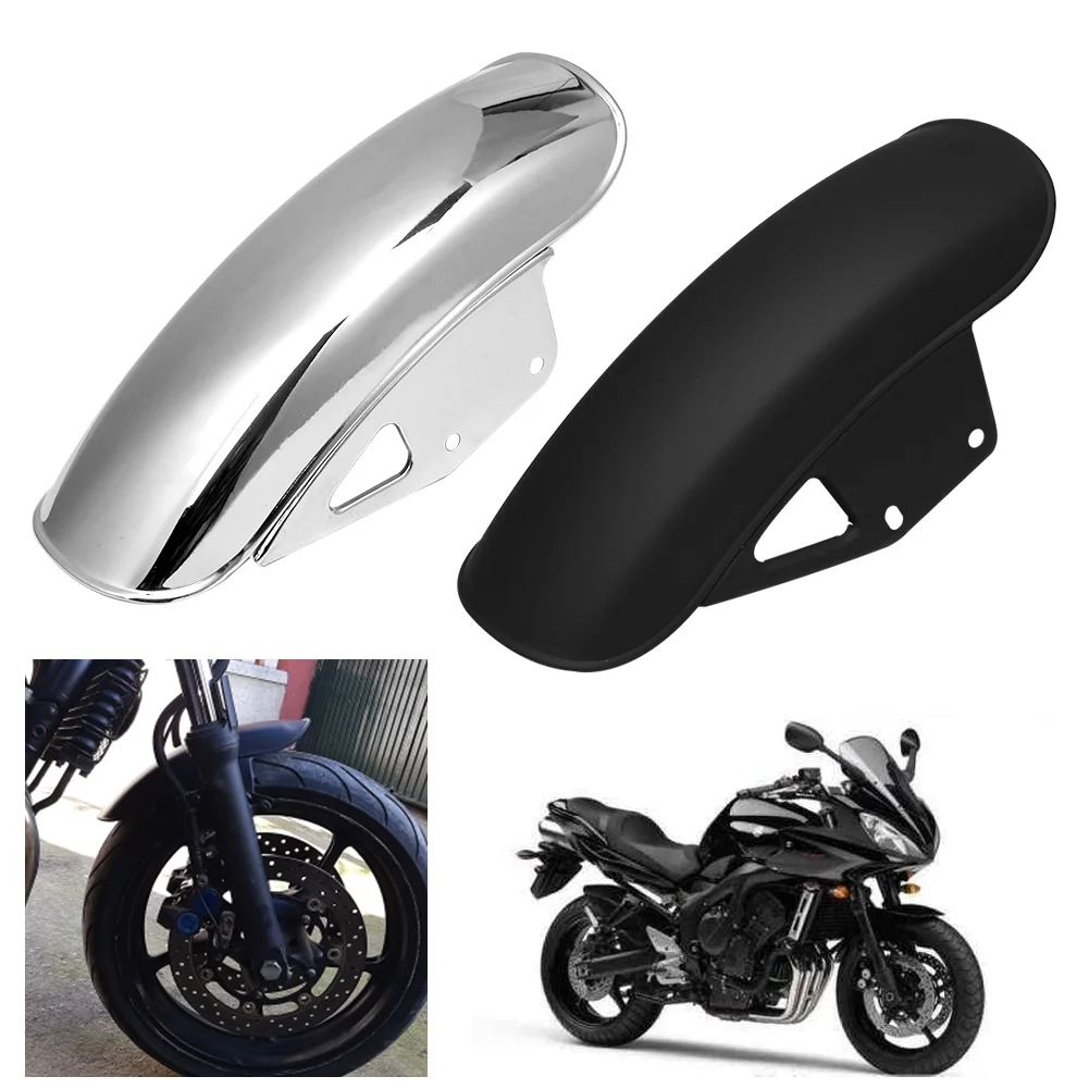 Motorcycle Front Fender For Suzuki GN125 GN250 Mud Flap Guard Fairing Mudguard Fairing Mud Flaps Splash Guard Wheel Cover Chrome