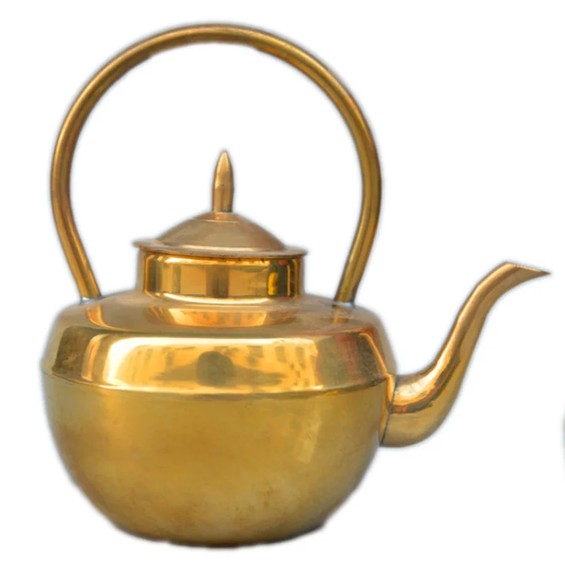 

Латунный ремесло, практичный и инновационный домашний горшок для вина, бизнес-подарок для иностранных дел, медь W