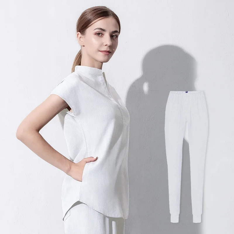 slim-fit-women-scrubs-sets-medical-uniforms-hospital-doctors-nurses-accessories-beauty-salon-spa-dental-clinic-workwear-clothes