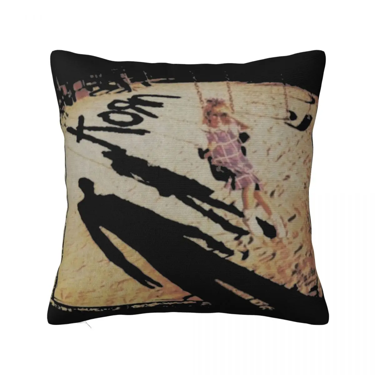 Decorative Pillow Covers Vintage Korn Metal Band Product Chair Tour Concert 2024 Pillow Case Cover Zipper Multi-Size