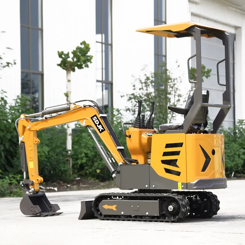 Free Shipping Mini Small Excavators Wholesale MiniBagger Compact Mini Excavator Low Price Multifunctional Mini Digger Excavators