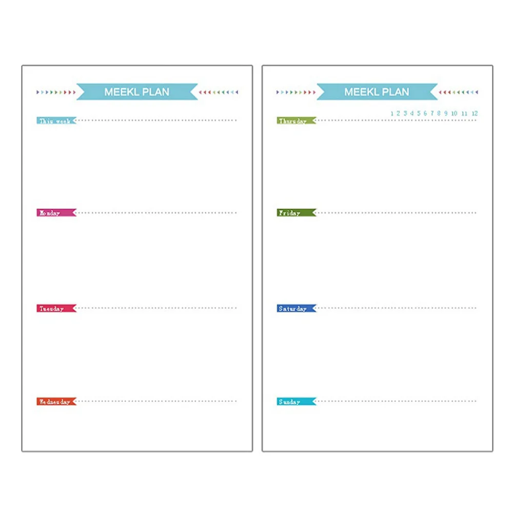 Recordable Boxes Scale Tools 6 Holes Paper Refills Periodicals Binder Papers Recorder Receiver