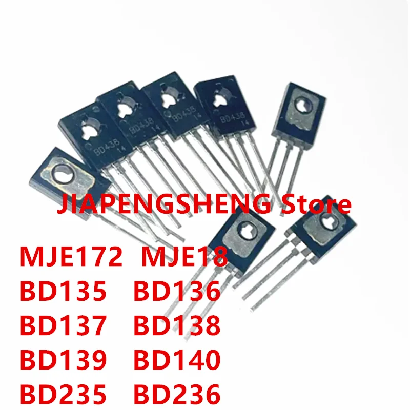 New and Original Power Tube, 50PCs, BD681, BD682, BD238, BD677, BD678, BD679, TO-2126