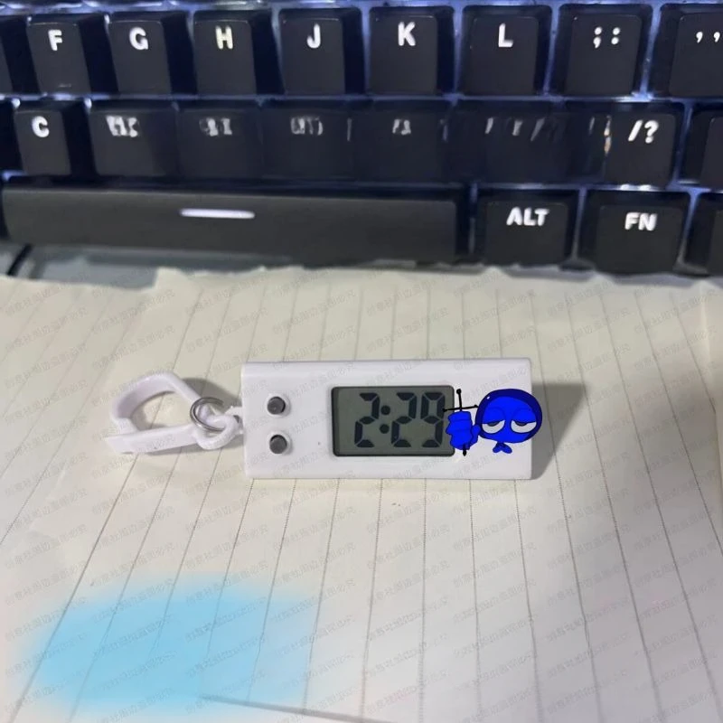 Jam liontin kartun elektronik, jam tangan elektronik, kartun, liontin, mainan, hadiah, ransel, jam pesona, Timer, Anime,