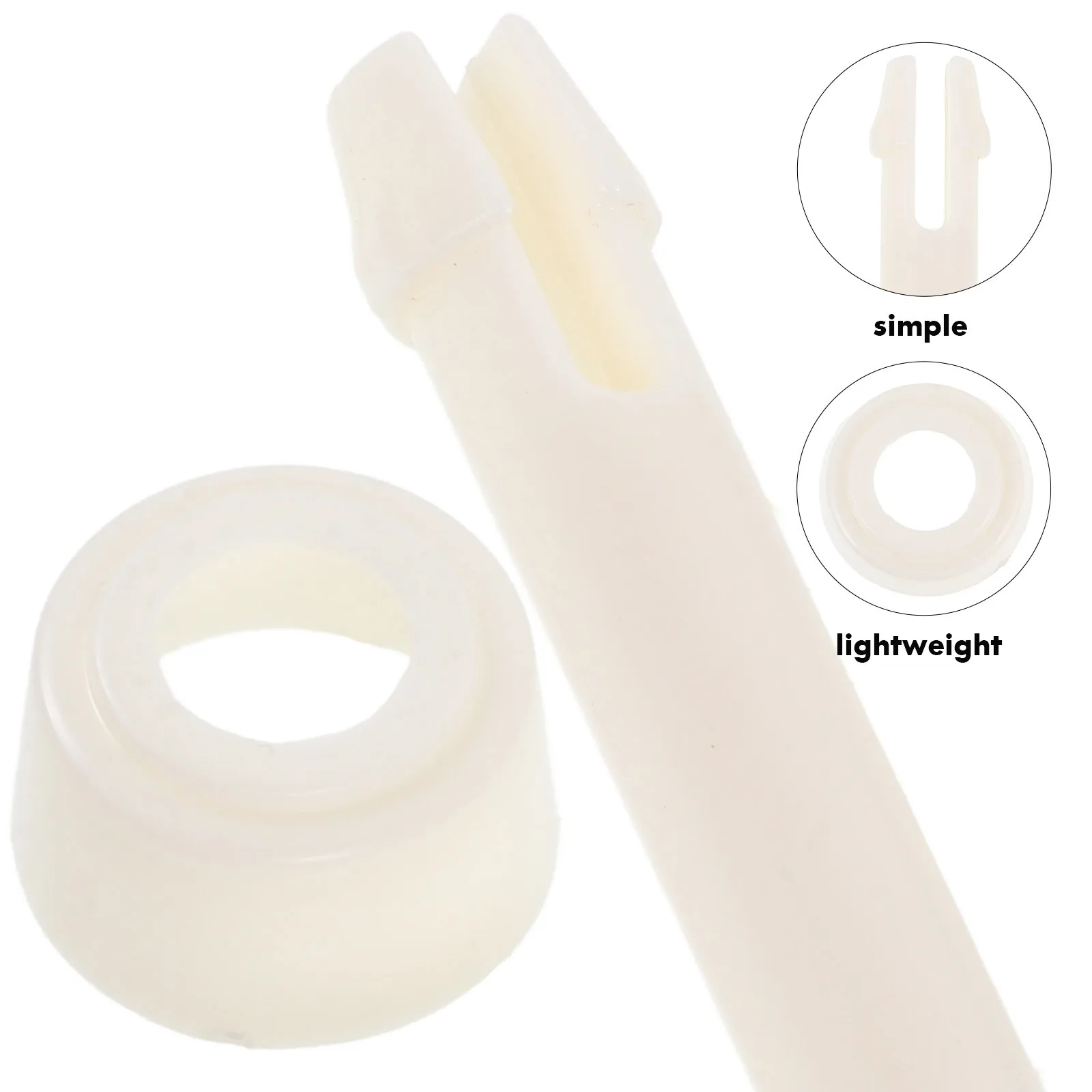 

12Pcs Pool Locking Pin Sturdy ABS Replacement Attachment for Skimmer Nets Leaf Rakes Brush Handles Quick Connect Cleaning Tools