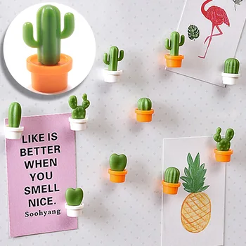 ثلاثية الأبعاد مغناطيس الثلاجة الصبار للثلاجة ، لوحة الرسائل ، ملصقا تذكير ، جدار الصورة ، المطبخ ، اكسسوارات ديكور المنزل