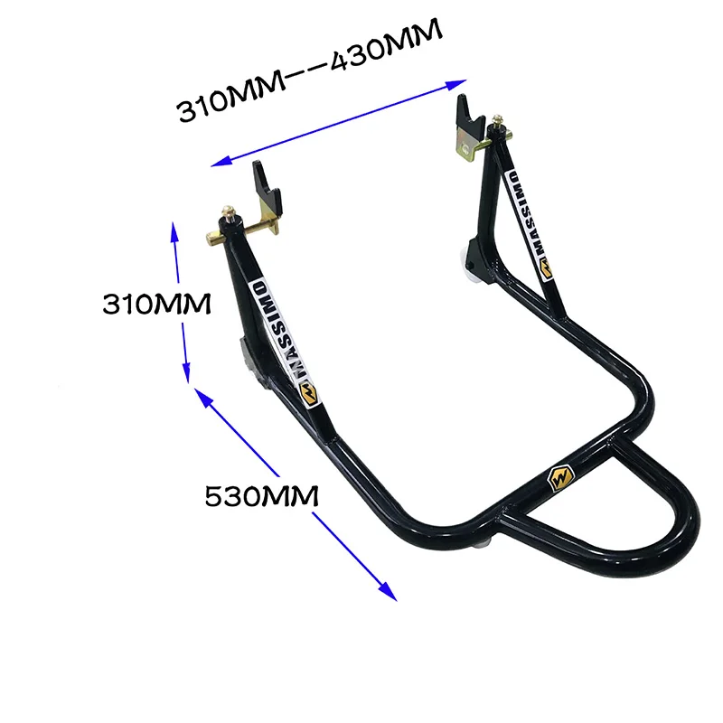 Motorcycle Lifting Frame Rear Wheel Parking Bracket Motocycle Support Stand Landing Gear Chain Repair Maintenance Tool Rack