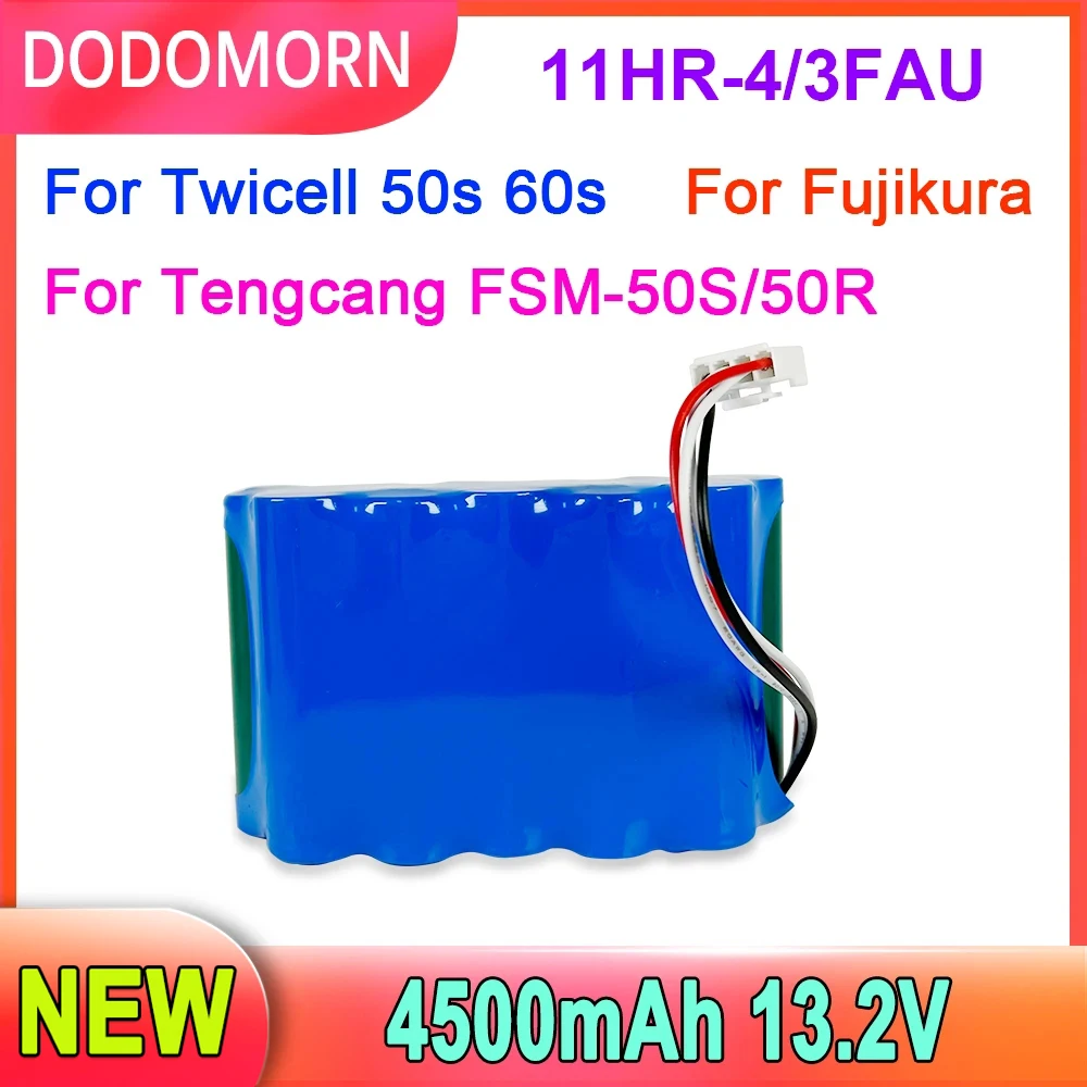 11HR-4/3FAU Battery For Twicell 50s  60s For Fujikura For Tengcang FSM-50S 50R 13.2V 4500mAh High Quality