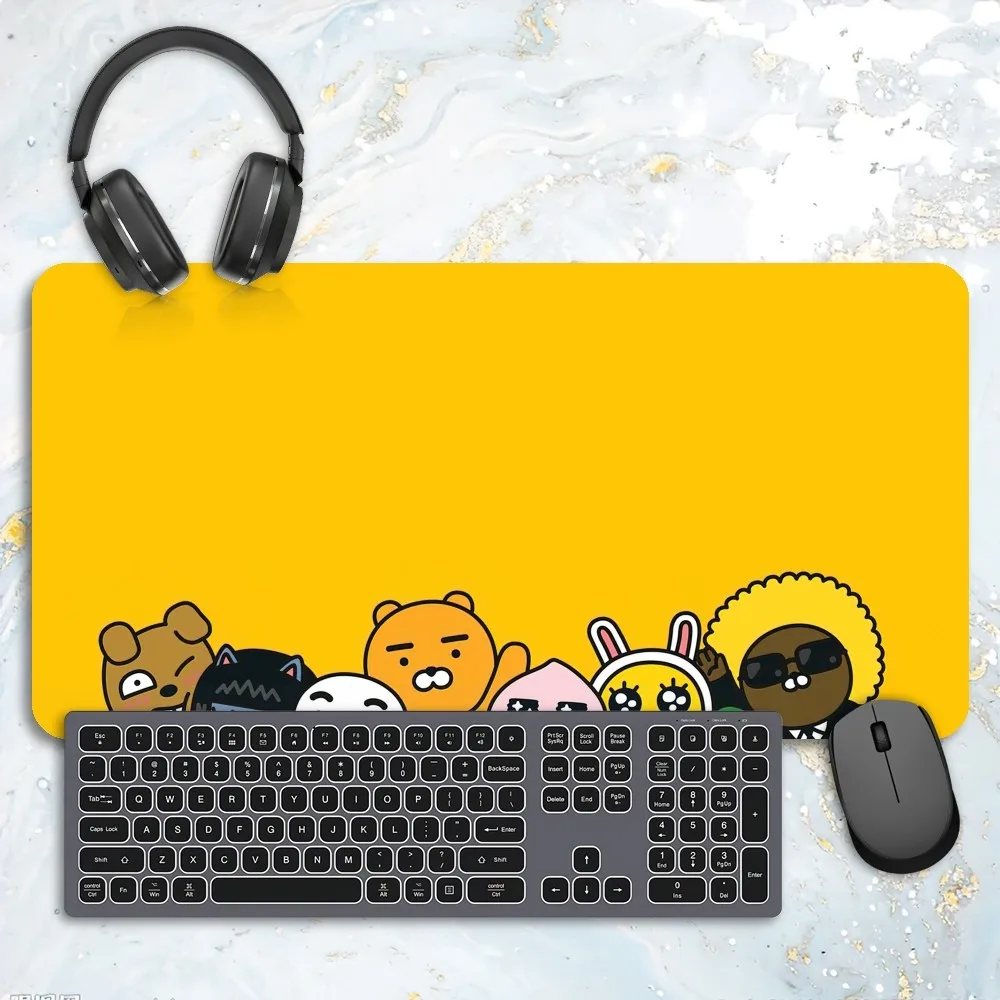 Cute K-Kakao F-Friends Mousepad Computer Accessories Laptop Extended Mouse Mats Rubber Keyboards Table Mat