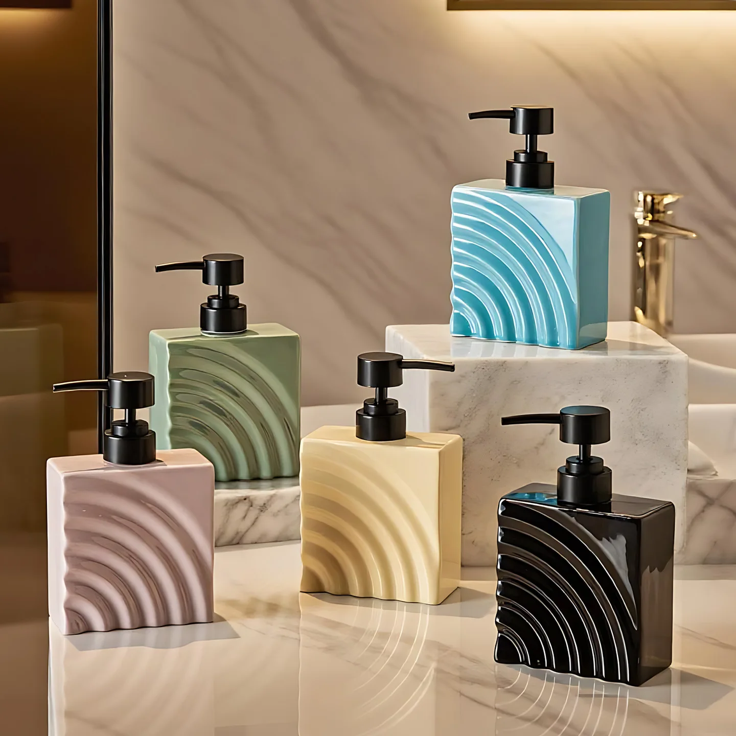 Hand sanitizer bottle High value hotel B & B bathroom Body wash Shampoo bottling Household lotion bottle Empty bottle