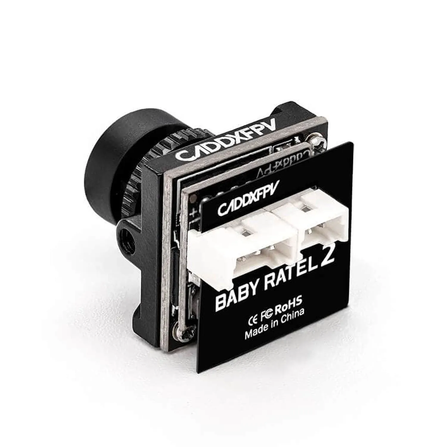 CADDX Baby Ratel 2 Nano Camera & Baby Ratel 2 Lens 1200TVL FOV165 °   Starlight Sensor NTSC & PAL FPV-camera voor RC FPV-drone