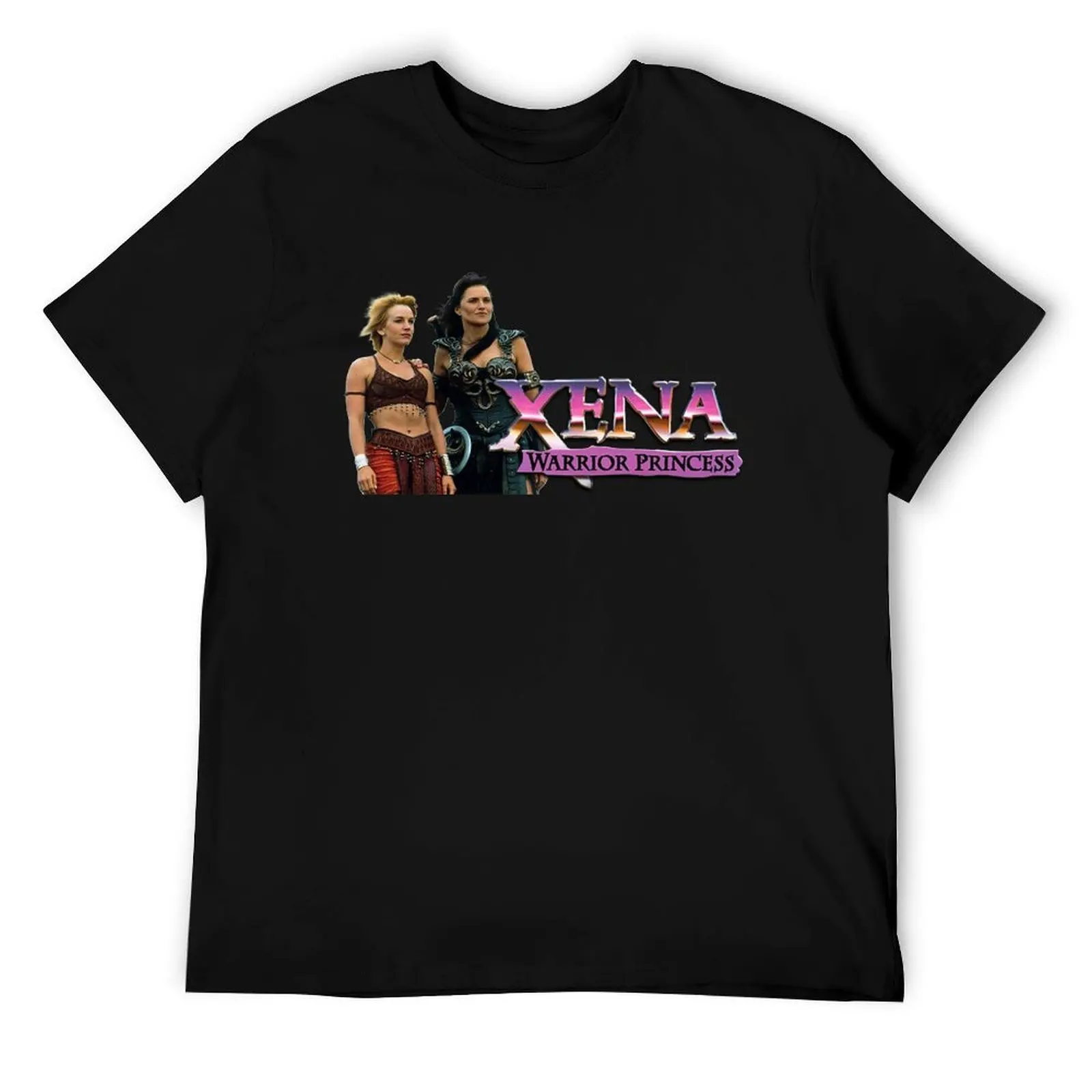 

Xena & Olympia T-Shirt t shirts for man graphic vintage t shirts for man cotton soft T-Shirt