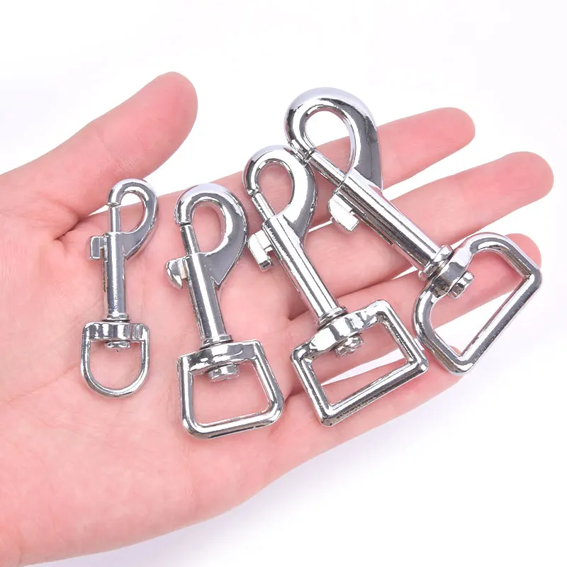 

1Pcs Silver 316 Stainless Steel Swivel Eye Bolt Snap Spring Hook For Scuba Diving Bolt Snap Spring Hook Pet Snorkeling Equipment