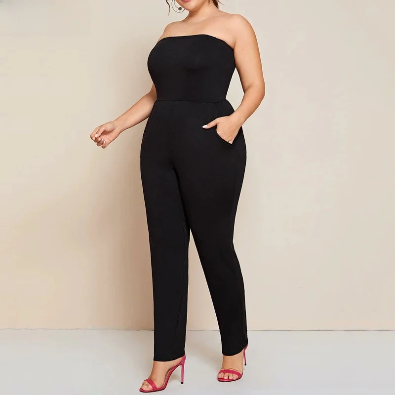 

Sexy plus Size Suit Long Pants Color Bridesmaid Dr Street Sle Casual Wear Summer Collection for Women