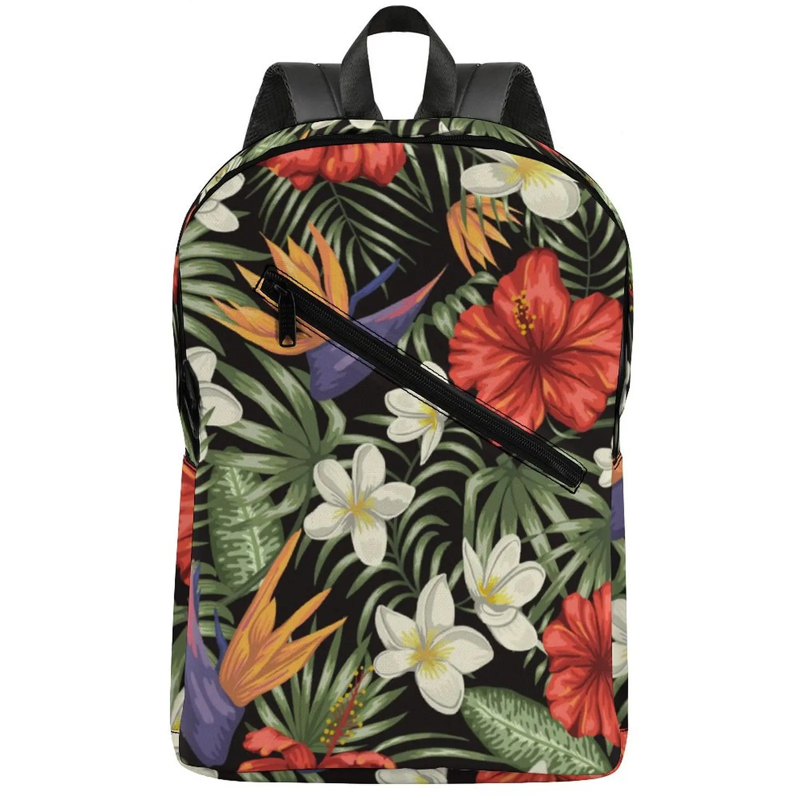 

2025 New Custom Backpacks With Ethnic Tribal Island And Hibiscus Flower Designs Men'S And Women'S Backpacks Polynesian Schoolbag