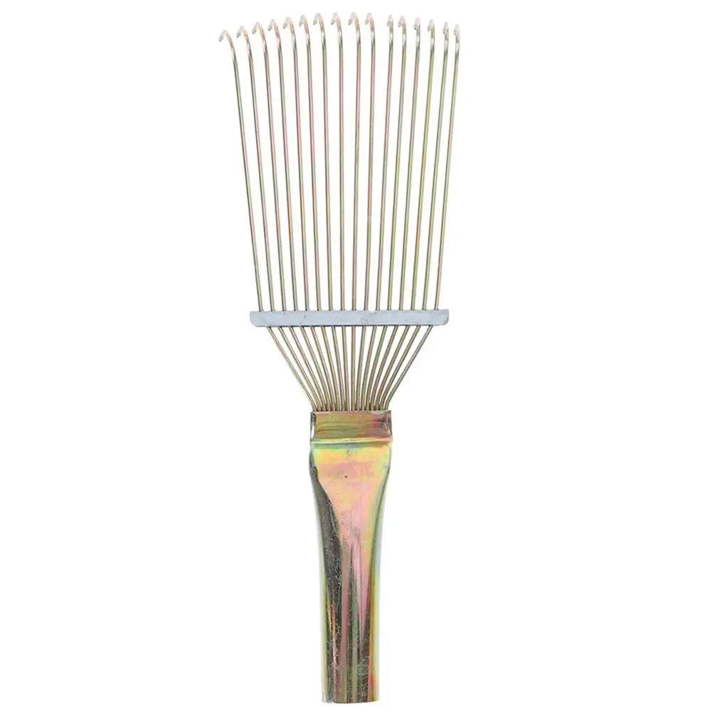 

Durable Metal Horse Hair Comb Grooming Rake Brush For Sheep Pets Steel Poultry Cows Horses Livestock Grooming Tool