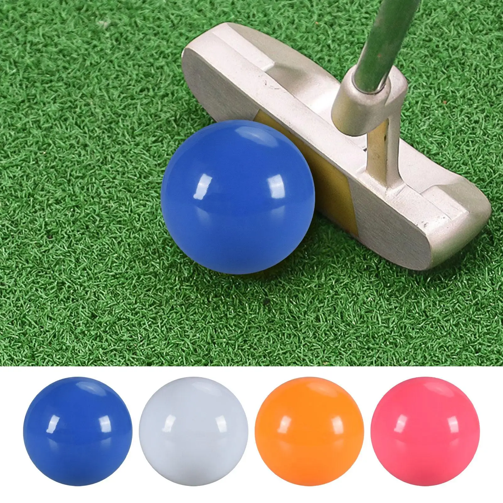 Golf Balls For Men Practice Golf Balls For Backyard High Visibility Long Distance Supplies Accessories Swing For Backyard Indoor