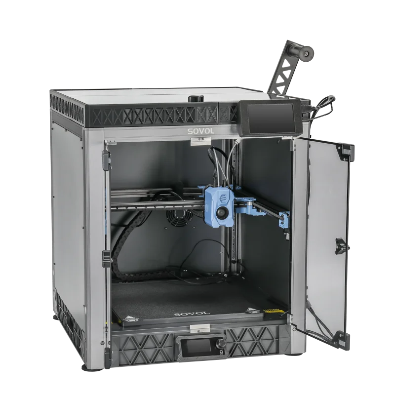 Новый 3D-принтер Sovol SV08, металлическое и кремниевое окантовка, открытый корпус для постоянной температуры, пыленепроницаемость, меньший уровень шума Новый 3D-принтер Sovol SV08, металлическое и кремниевое окантовка, открытый корпус для постоянной температуры, пыленепроницаемость, меньший уровень шума