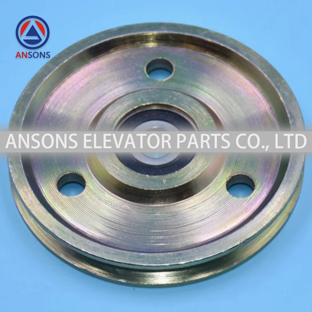 

90*12*6200 mm Elevator Door Hanger 3 Hole Wheel Floor Hall Door Iron Wheel Ansons Elevator Spare Parts