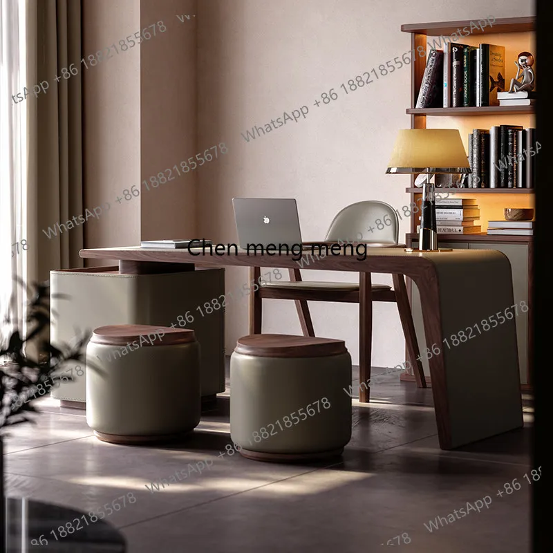 

Drawer Executive Office Desk Storage Conference Reception Office Desk Nordic Multifunctional Mesas Escritorio Home Furniture