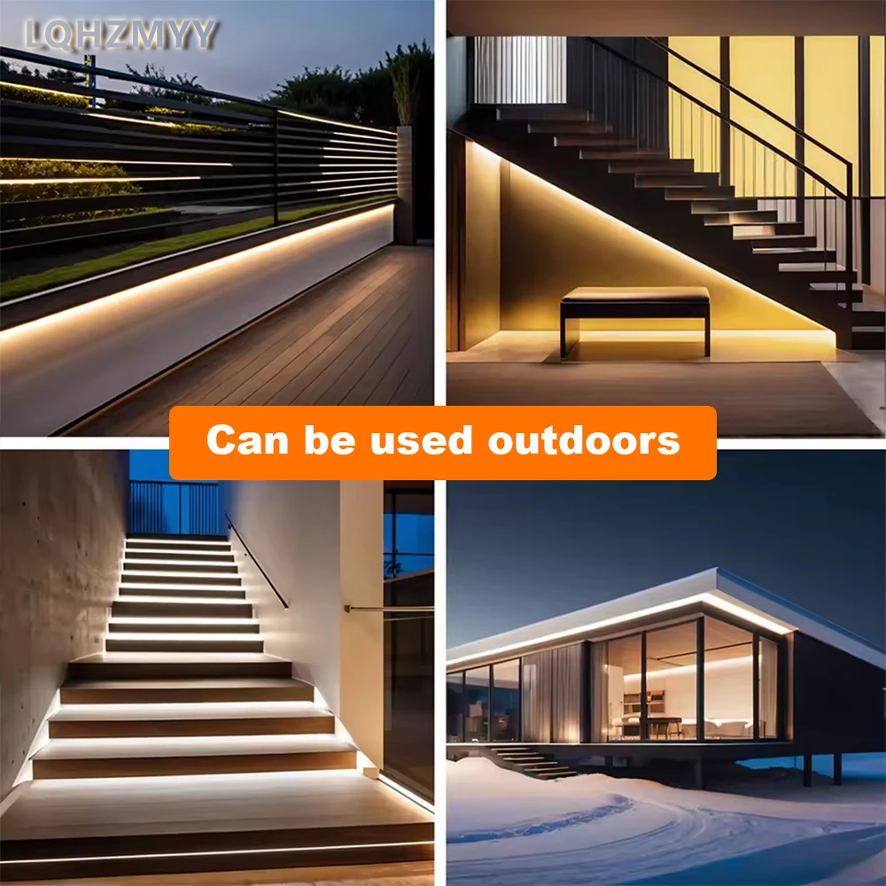 1M/2M/3M/4M/5M 1-Roll Dimmable Cob Neon Light, Low Voltage 5V USB Powered, Touch Sensor Switch, Touch Switch with Adjustable Light Brightness, White Light/Warm Light/Neutral Light, for Space-Themed Decor, Cabinet Tv Ceiling Lighting, Live Streaming Fill Light, Mirror Fill Light, Etc