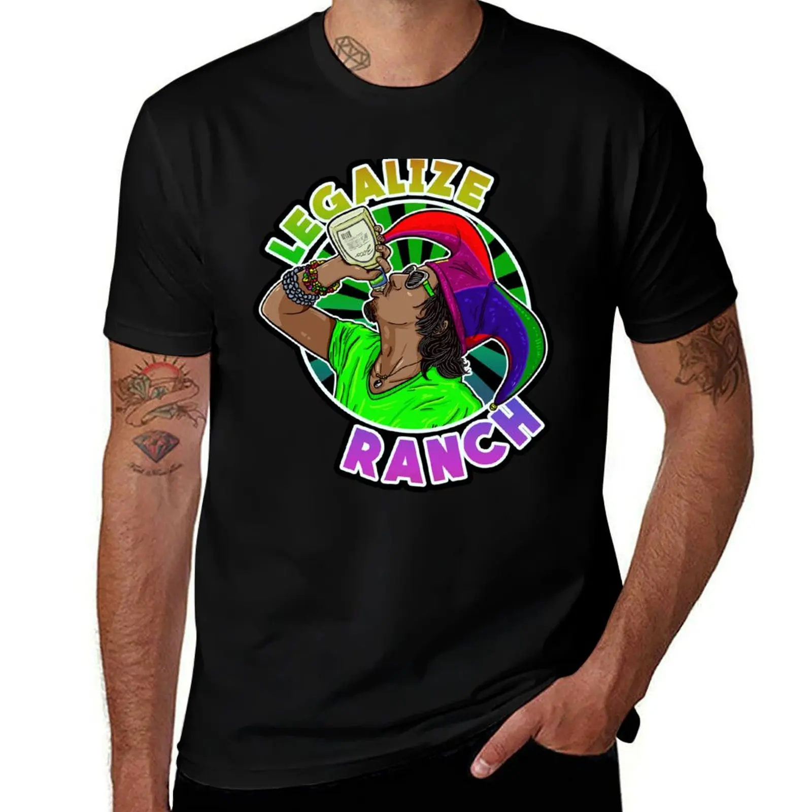 

Legalize Ranch - Eric Andre T-Shirt anime tshirt funny t shirts cotton T-Shirt