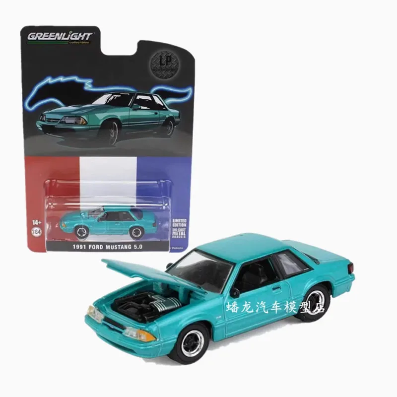 

Масштаб 1:64 1991, Foxbody 5,0, имитация мускулистого автомобиля, игрушка из сплава, модель, коллекция орнаментов, подарок, сувенир
