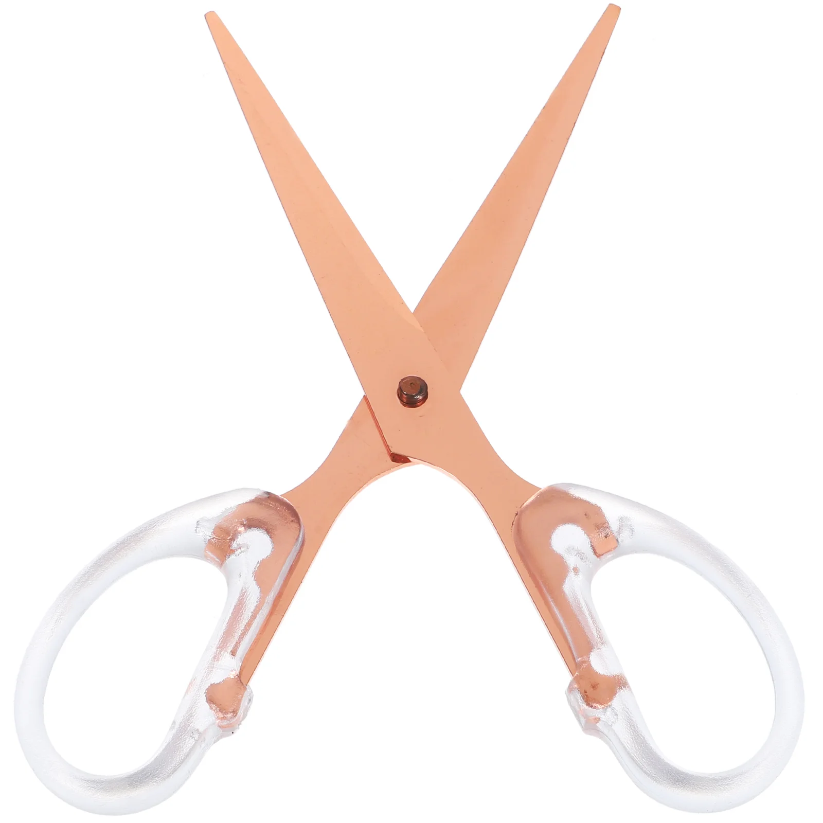 Multipurpose Scissors Colorful Office Supplies Paper Cutting Tool (Rose Gold) Kid for Students Child